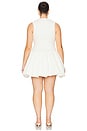 view 6 of 6 by Marianna Kara Mini Dress in White