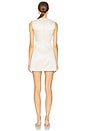 view 4 of 5 by Marianna Ori Mini Dress in Beige