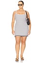 view 2 of 4 by Marianna Nicole Ribbed Dress in Black & White