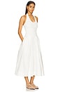 view 3 of 6 by Marianna Kara Midi Dress in White