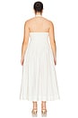 view 6 of 6 by Marianna Kara Midi Dress in White