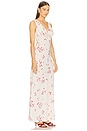 view 3 of 7 by Marianna Hallie Maxi Dress in Suki Cherry Abstract