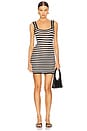 view 1 of 4 by Marianna Addilyn Mini Dress in Black & White