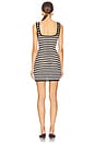 view 3 of 4 by Marianna Addilyn Mini Dress in Black & White