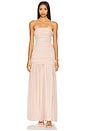 view 3 of 4 by Marianna Tia Gown in Blush Pink