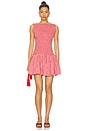 view 1 of 7 by Marianna Gwen Mini Dress in Red & White