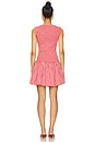 view 5 of 7 by Marianna Gwen Mini Dress in Red & White