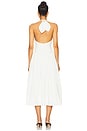 view 5 of 6 by Marianna Akiri Midi Dress in White