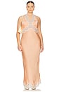 view 2 of 6 by Marianna Lay Midi Dress in Peach