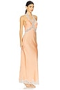 view 3 of 6 by Marianna Lay Midi Dress in Peach