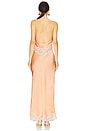 view 5 of 6 by Marianna Lay Midi Dress in Peach