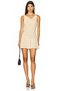 view 1 of 6 by Marianna Tinah Mini Dress in Beige