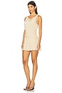 view 3 of 6 by Marianna Tinah Mini Dress in Beige