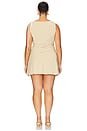 view 6 of 6 by Marianna Tinah Mini Dress in Beige