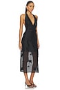 view 2 of 4 by Marianna Minah Midi Dress in Black