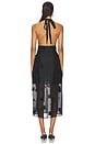 view 3 of 4 by Marianna Minah Midi Dress in Black