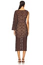 view 5 of 11 by Marianna Ayden Midi Dress in Dark Brown