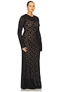 view 4 of 6 by Marianna Kayden Maxi Dress in Black
