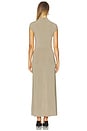 view 5 of 6 by Marianna Rebecca Maxi Dress in Beige