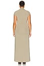 view 6 of 6 by Marianna Rebecca Maxi Dress in Beige