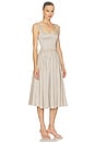 view 2 of 3 by Marianna Maricel Midi Dress in Taupe