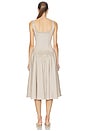 view 3 of 3 by Marianna Maricel Midi Dress in Taupe