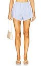 view 1 of 6 by Marianna Skye Short in Blue Stripe