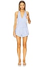 view 5 of 6 by Marianna Skye Short in Blue Stripe
