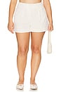 view 2 of 6 by Marianna Emi Short in Khaki Stripe