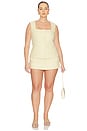 view 10 of 11 SHORT INGRID in Butter Yellow
