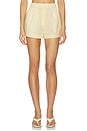 view 1 of 6 Romy Short in Yellow Stripe