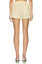 view 4 of 6 Romy Short in Yellow Stripe