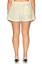 view 8 of 11 Romy Short in Yellow Stripe