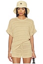 view 1 of 4 Kym Openwork Short in Taupe