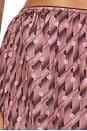 view 6 of 6 Leny Short in Brown Geo Dot