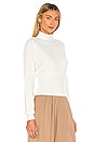 view 2 of 4 Missie Mock Neck in Ivory