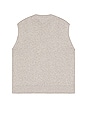 view 2 of 4 Oversized Sweater Vest in Heather Grey