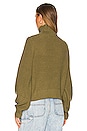 view 3 of 4 Raylee Turtleneck Sweater in Dusky Green
