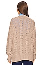 view 3 of 4 CARDIGAN OVERSIZED DE TRICÔ CAILEAN in Taupe
