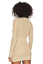 view 3 of 4 Tazia Polo Knit Top in Beige