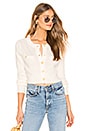 view 1 of 5 Lizzie Cardi Top in Ivory