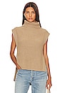 view 1 of 4 x Marianna Collin Turtleneck Pullover in Beige