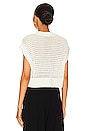 view 3 of 4 x Marianna Kylan Sweater Vest in White