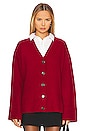 view 1 of 4 Nalo Cardigan in Red