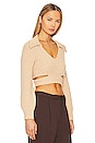 view 2 of 4 Imani Boucle Knit Pullover in Beige