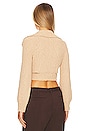 view 3 of 4 Imani Boucle Knit Pullover in Beige