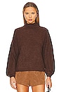 view 1 of 4 Cashew Pullover in Brown