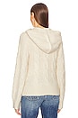 view 3 of 4 Narelle Cable Hoodie in Ivory