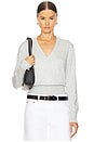 view 1 of 4 by Marianna Alaina Sweater in Light Heather Grey