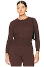 view 2 of 8 by Marianna Maradona Knit Cardigan in Brown